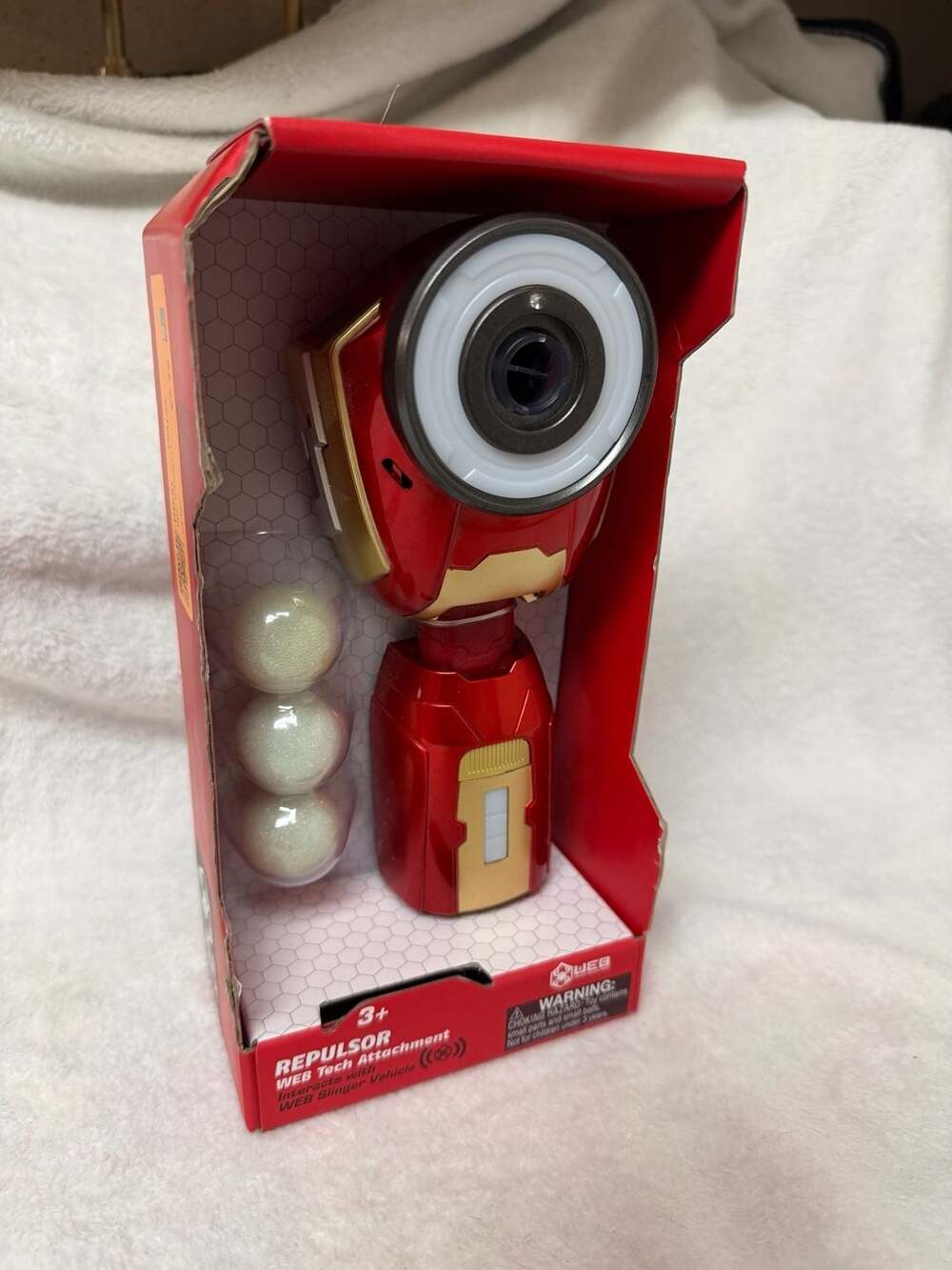 Disney Parks Marvel Avengers Campus WEB Tech Repulsor Attachment Iron Man